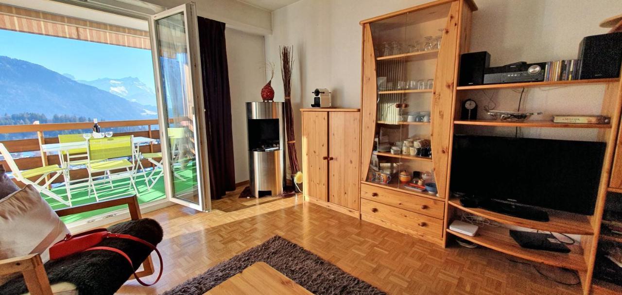 Perle De Leysin Apartment Bagian luar foto