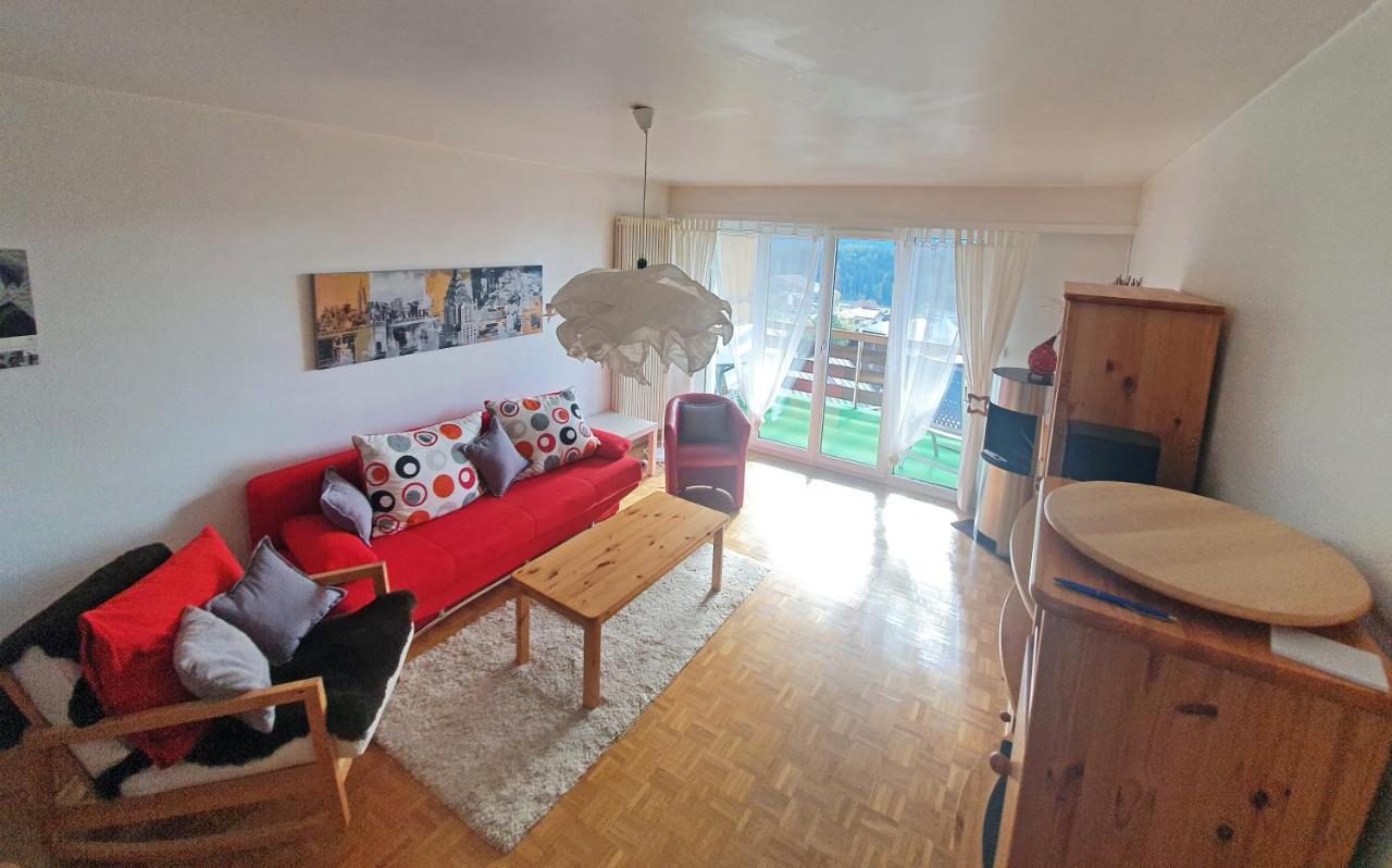 Perle De Leysin Apartment Bagian luar foto