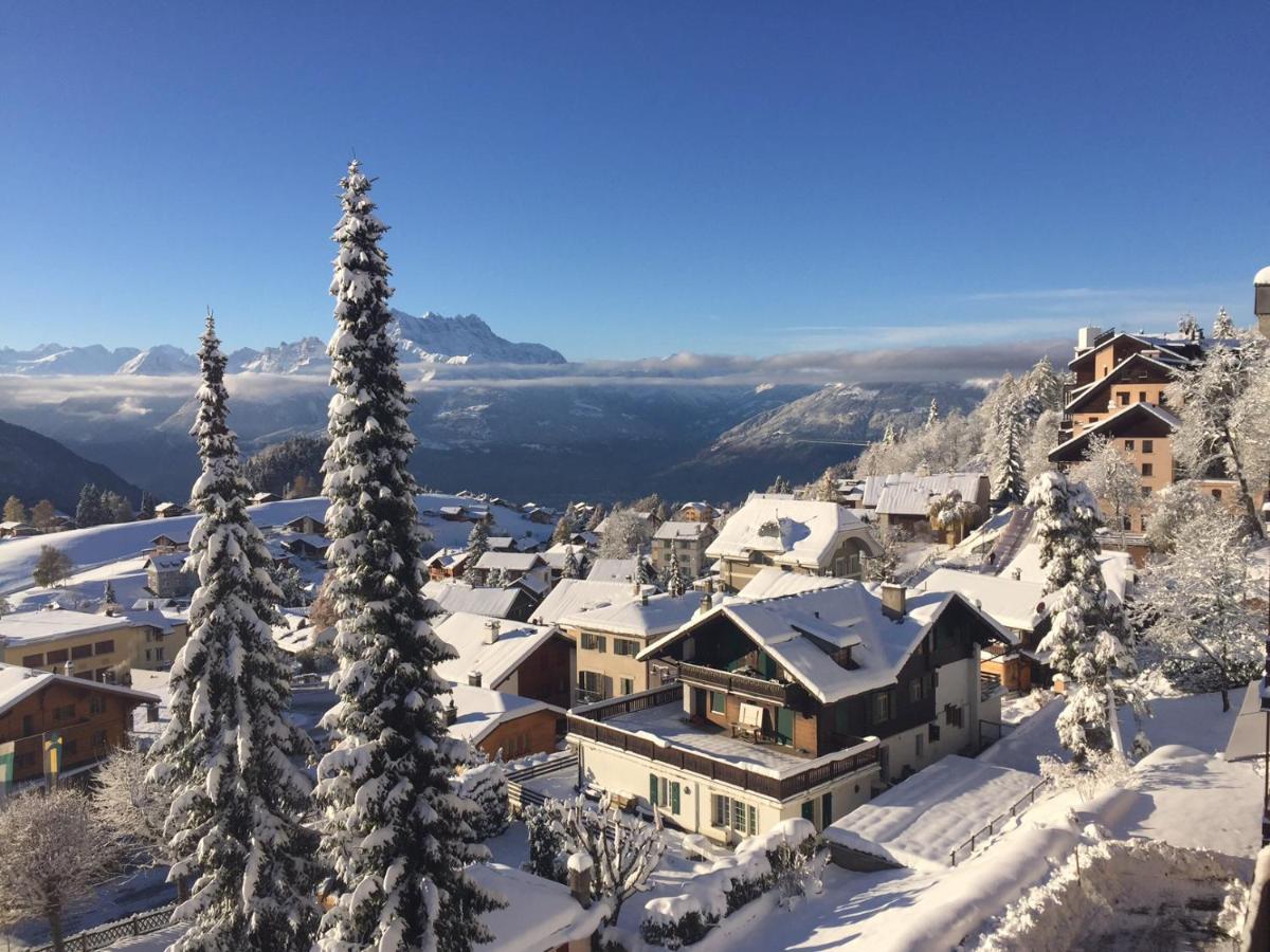 Perle De Leysin Apartment Bagian luar foto